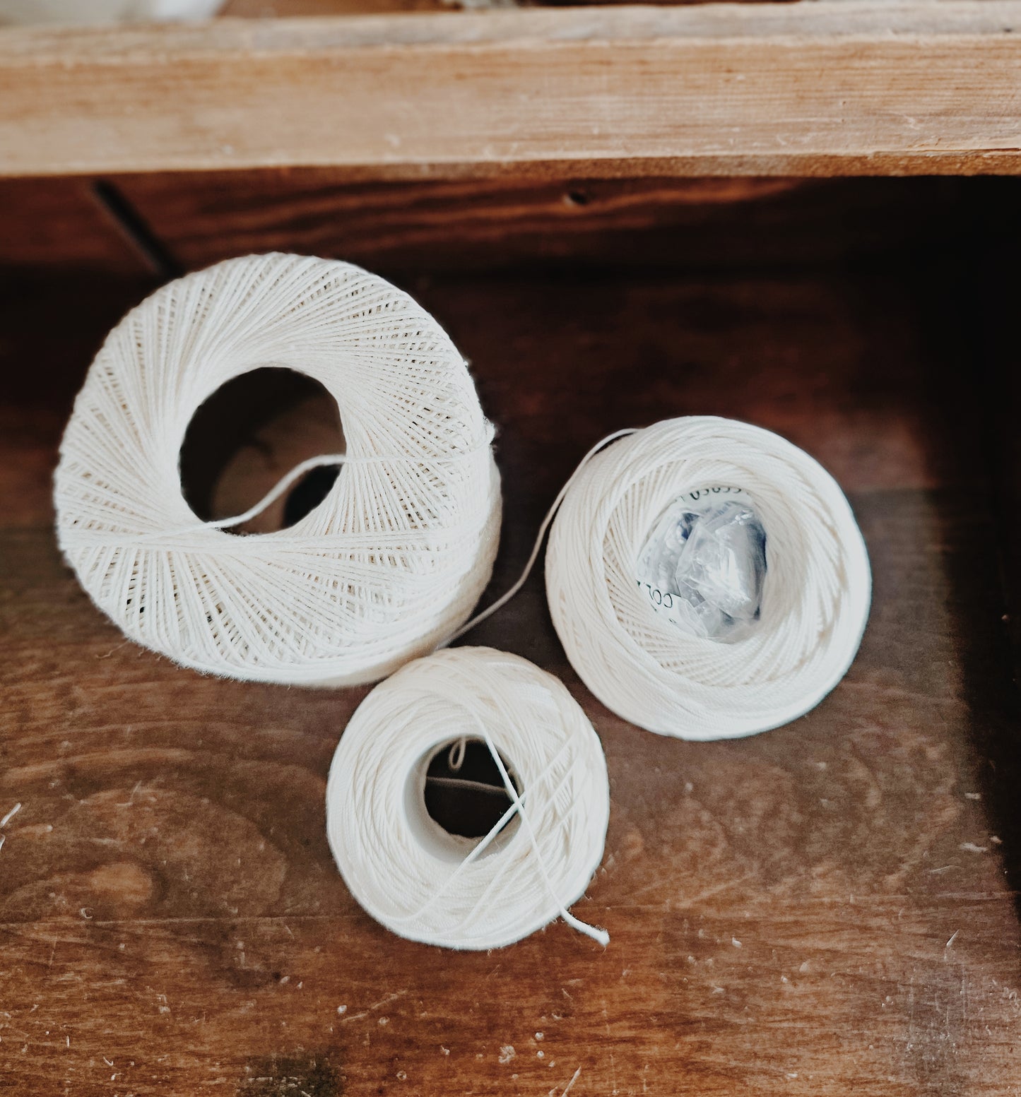 Set of 3 Yarn Spools