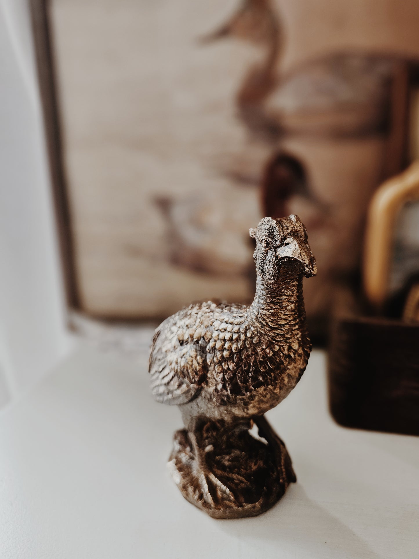 Bronze Gold Plated Pheasants