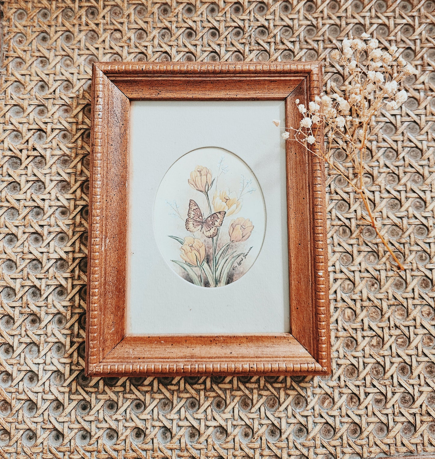 1970s Kay Lamb Shannon Butterfly Art