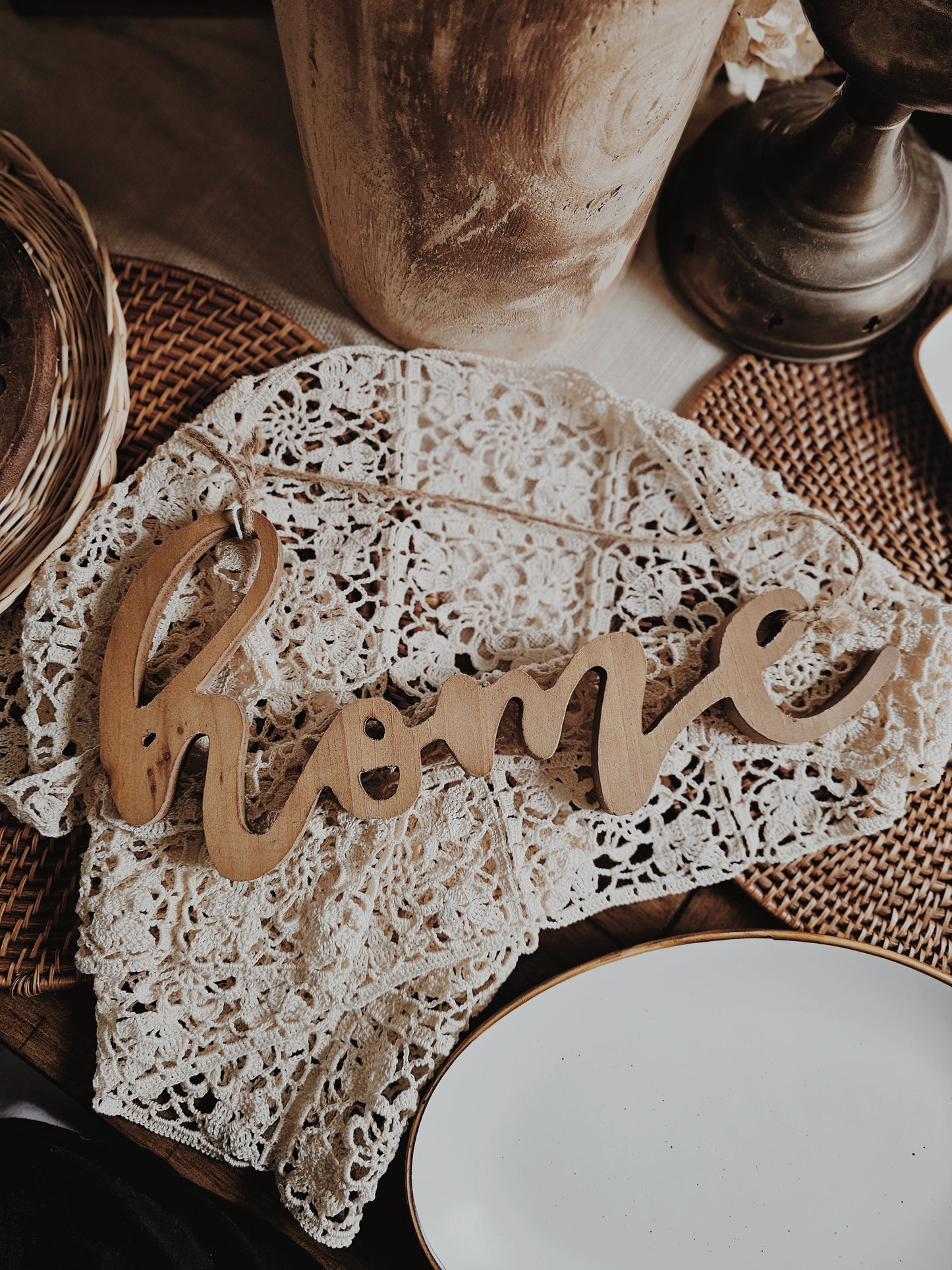 Decorative Wooden Hanging Sign