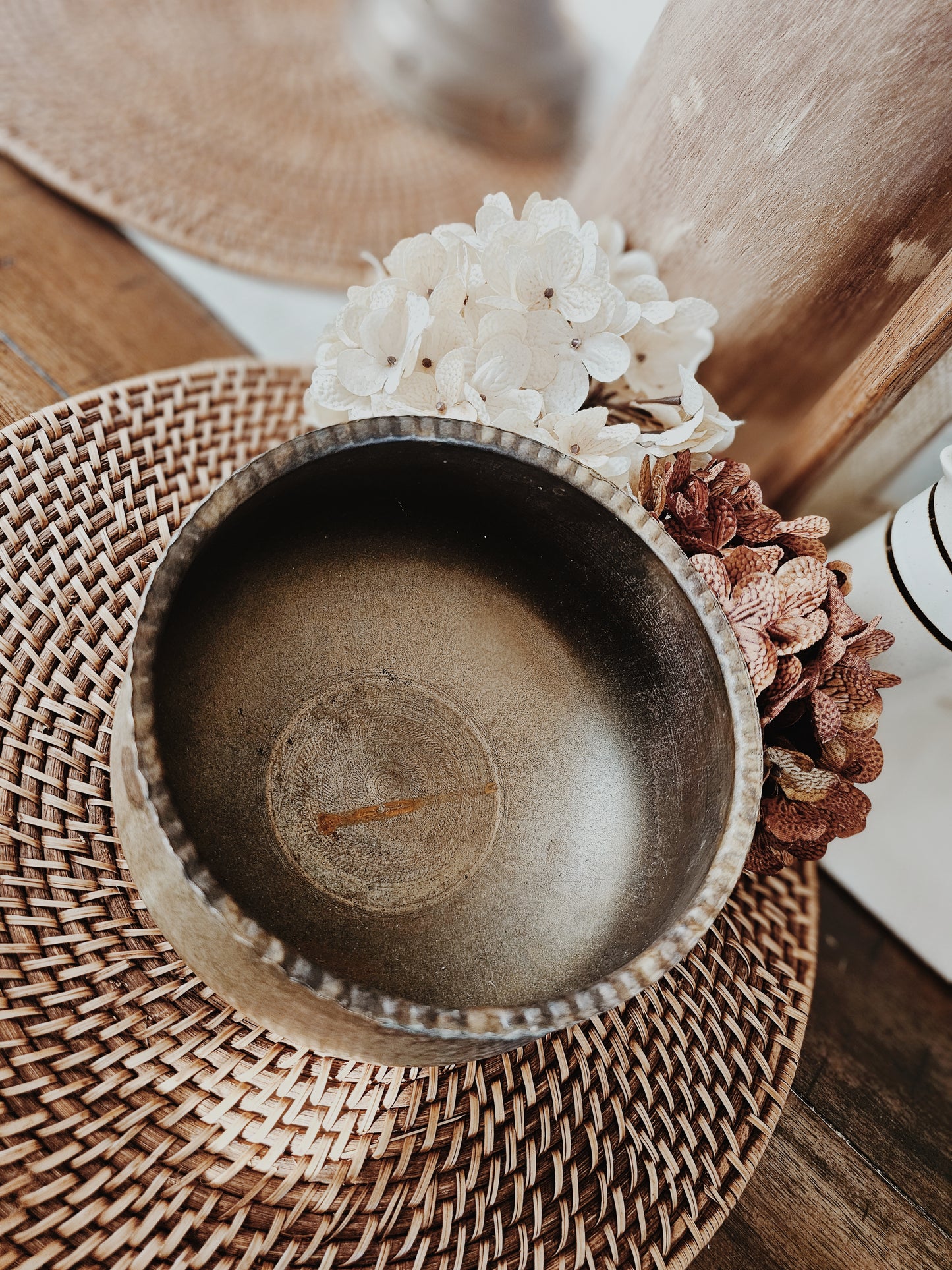 Antique Brass Bowl