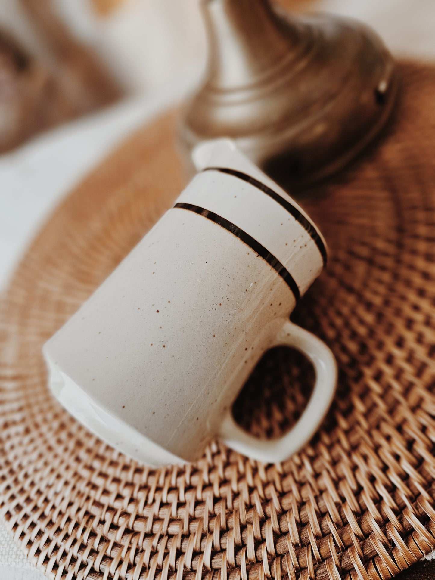 Vintage Stoneware Pitcher