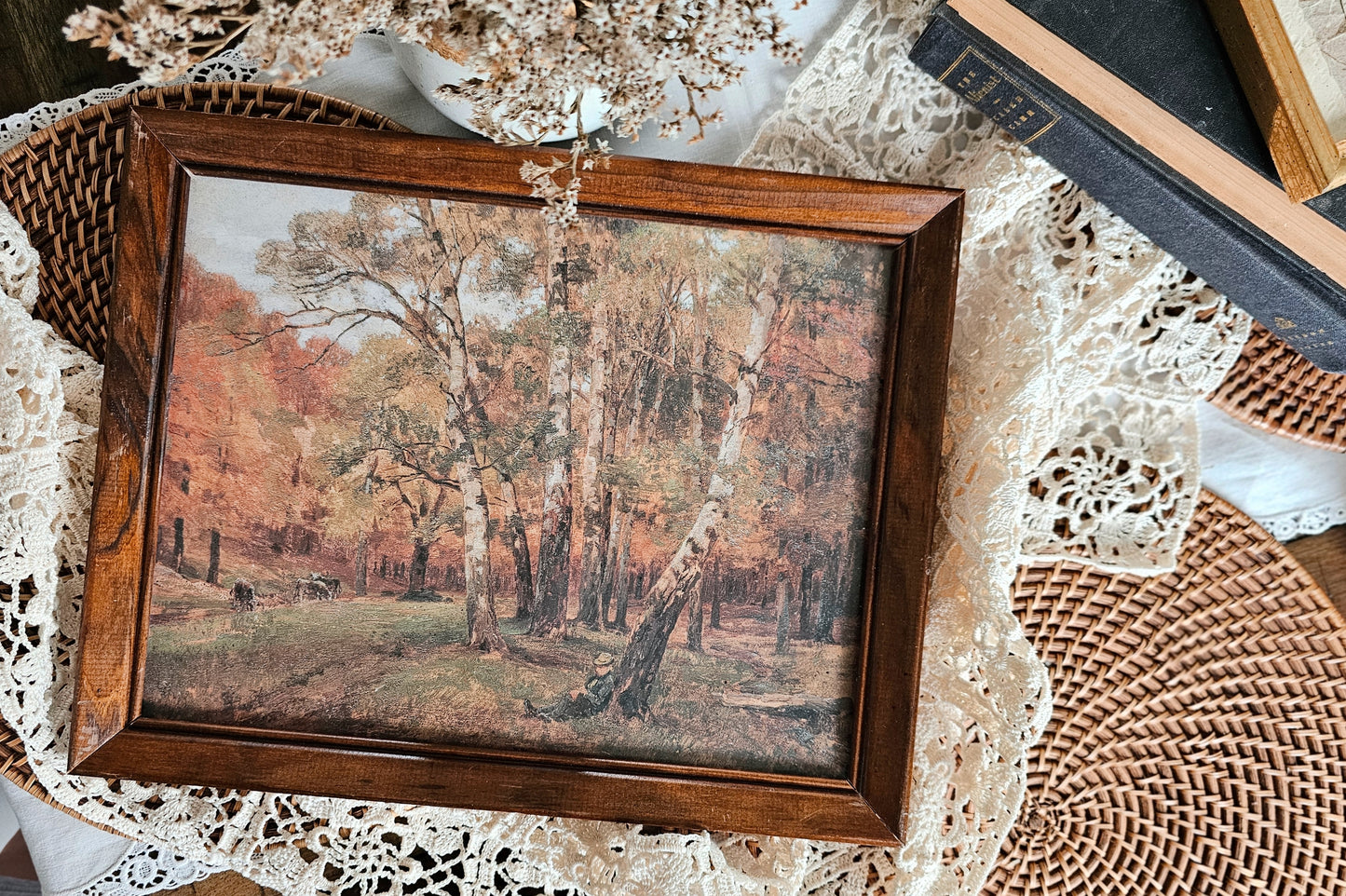 Autumn Woods Landscape Print