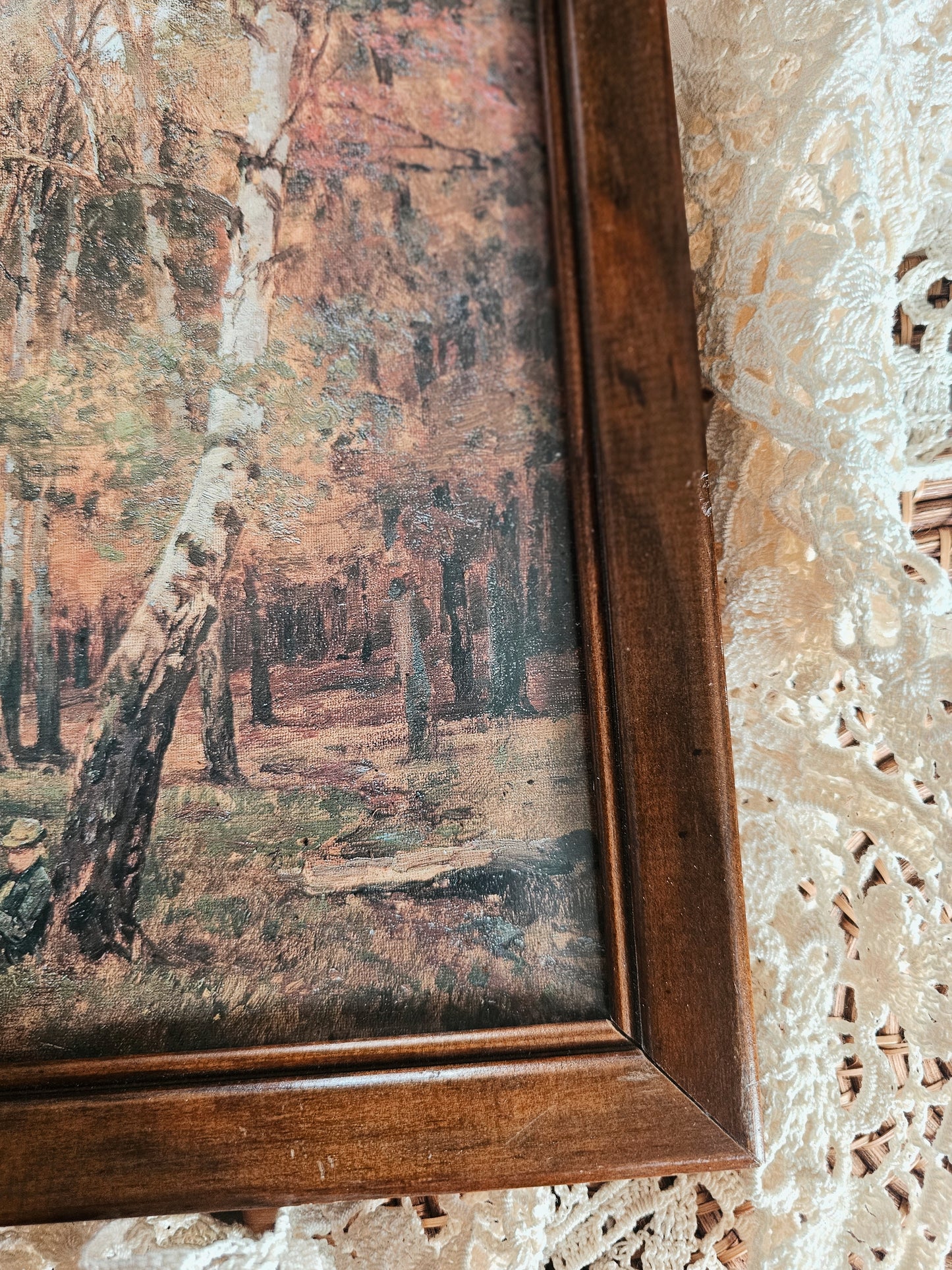 Autumn Woods Landscape Print