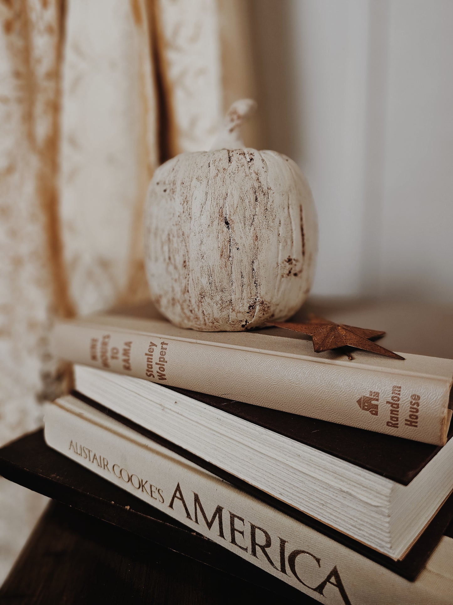 Decorative Rustic Pumpkin