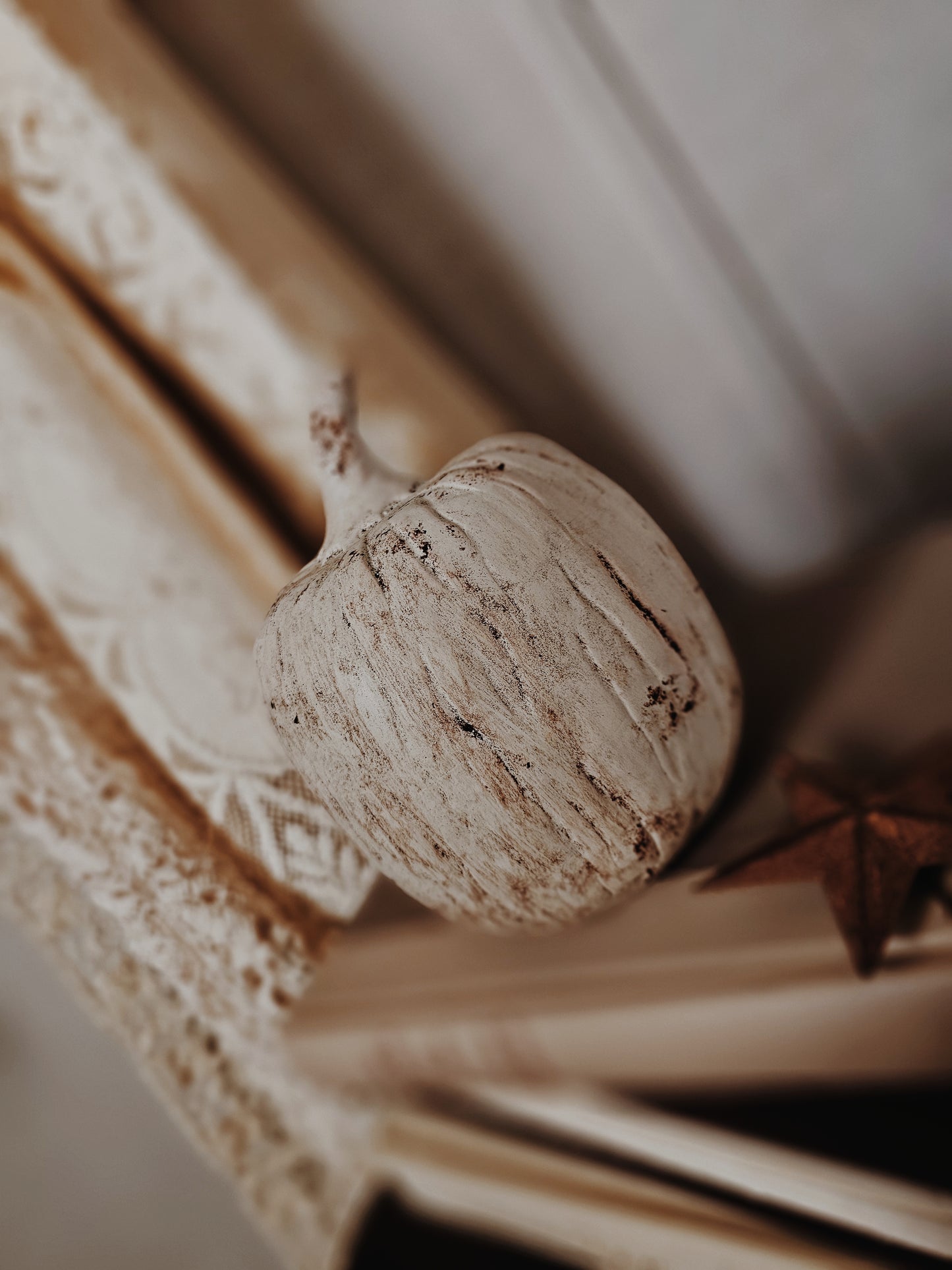 Decorative Rustic Pumpkin