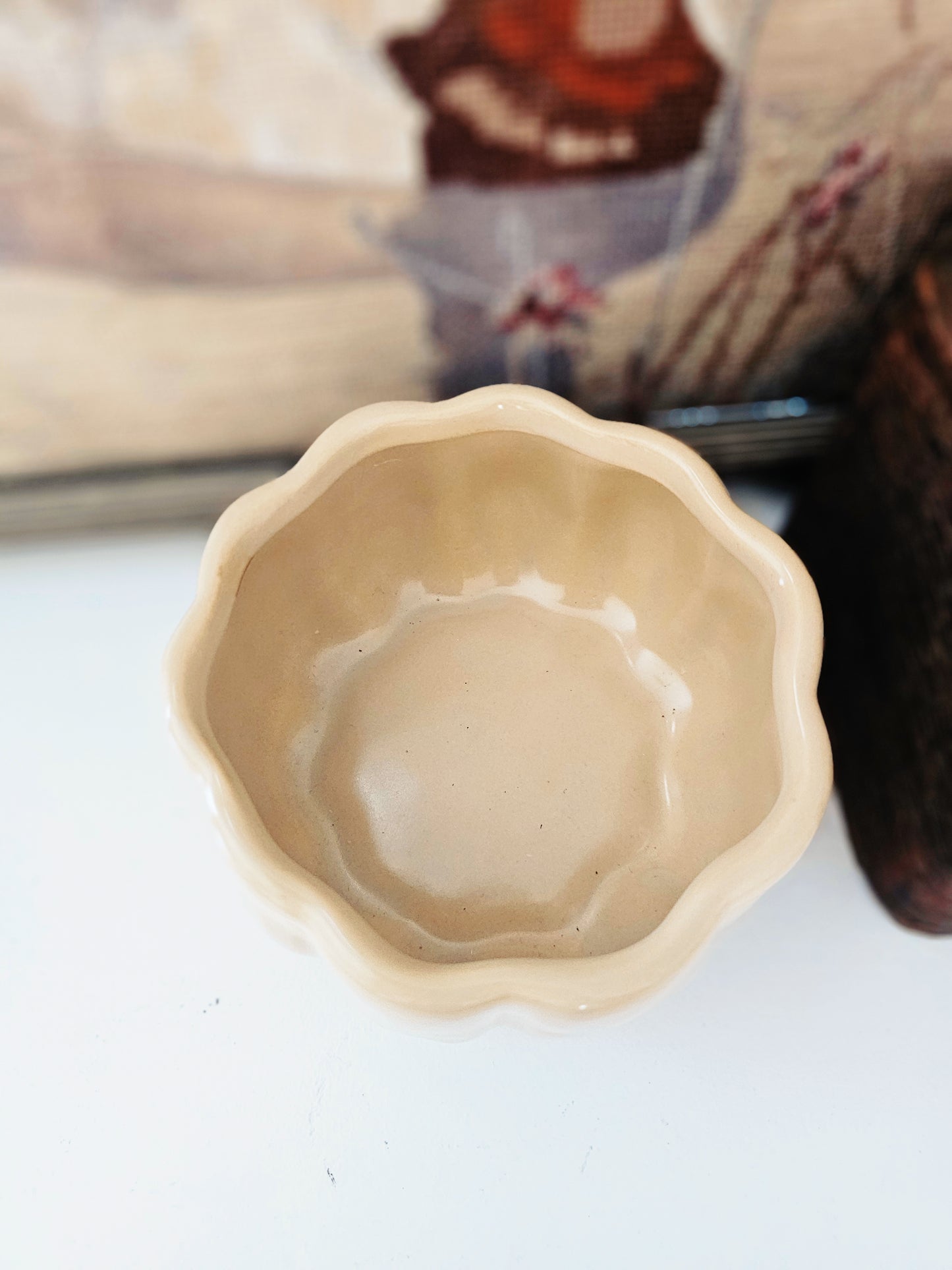 Seasonal Ceramic Pumpkin Bowl