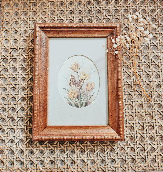 1970s Kay Lamb Shannon Butterfly Art