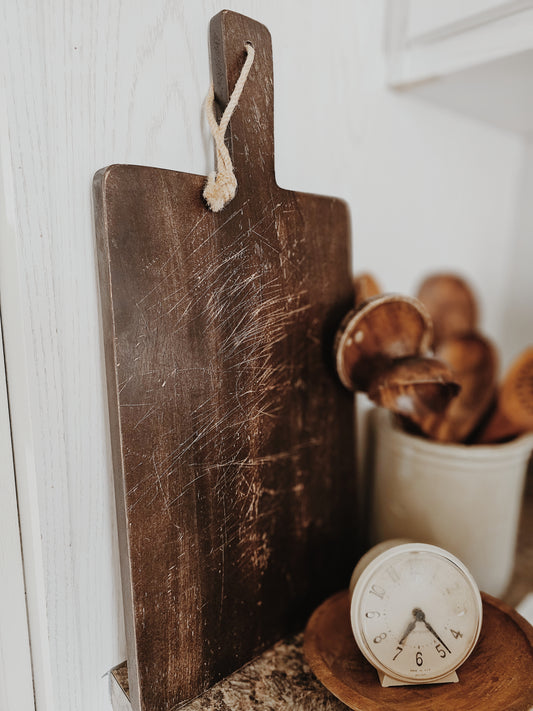 Primitive Vintage Wooden Cutting Board