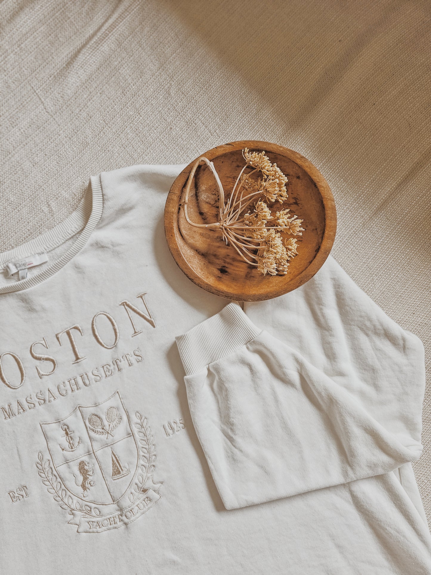 Graphic "Massachusetts" College Sweater