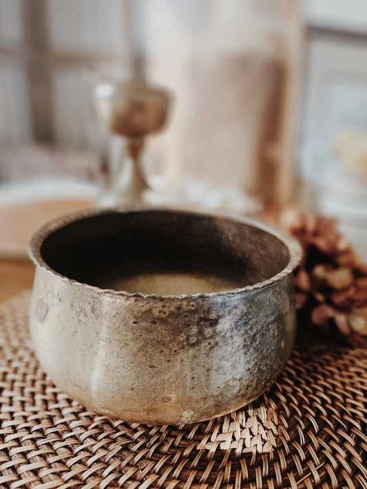 Antique Brass Bowl