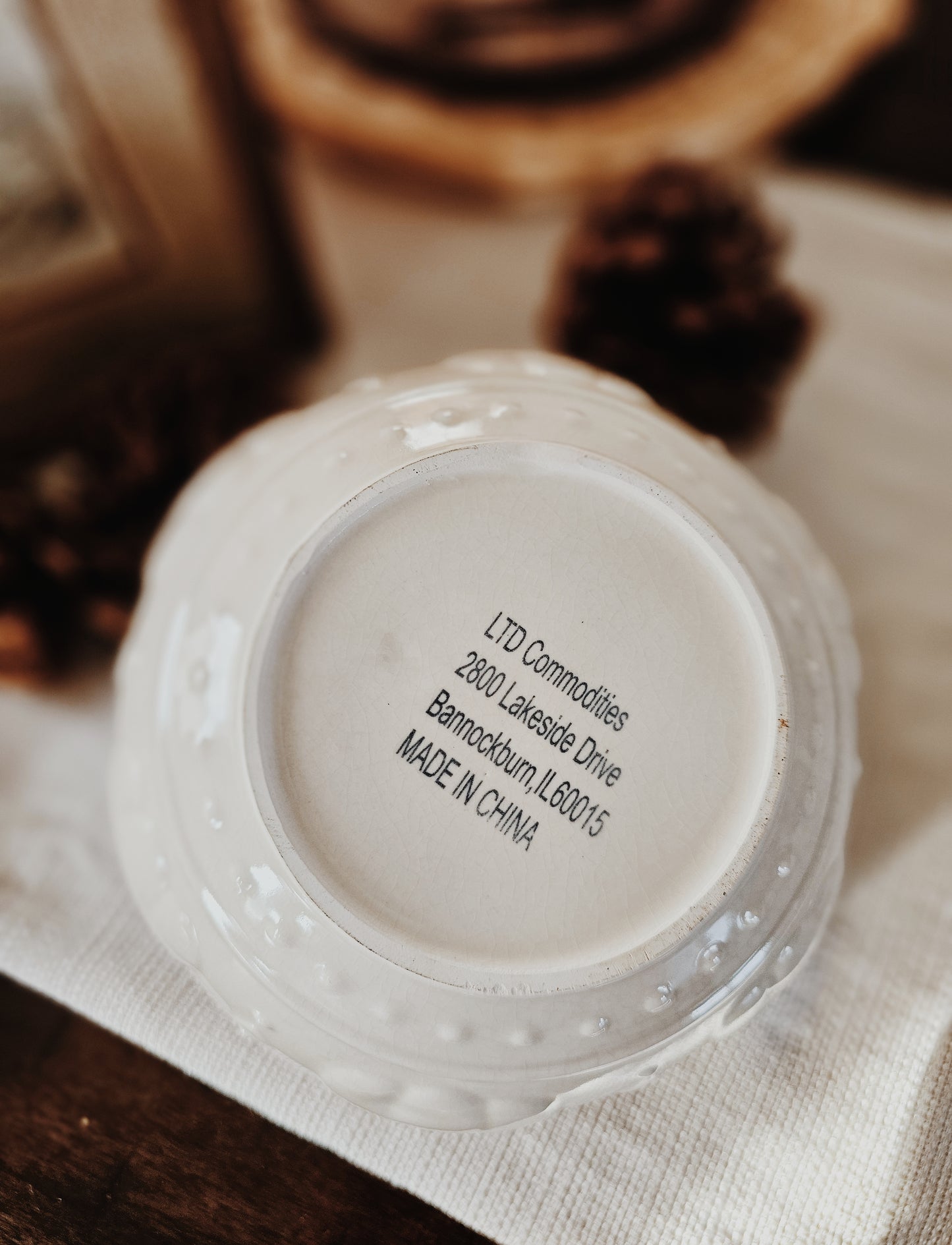 Seasonal Ceramic Mixing Bowl