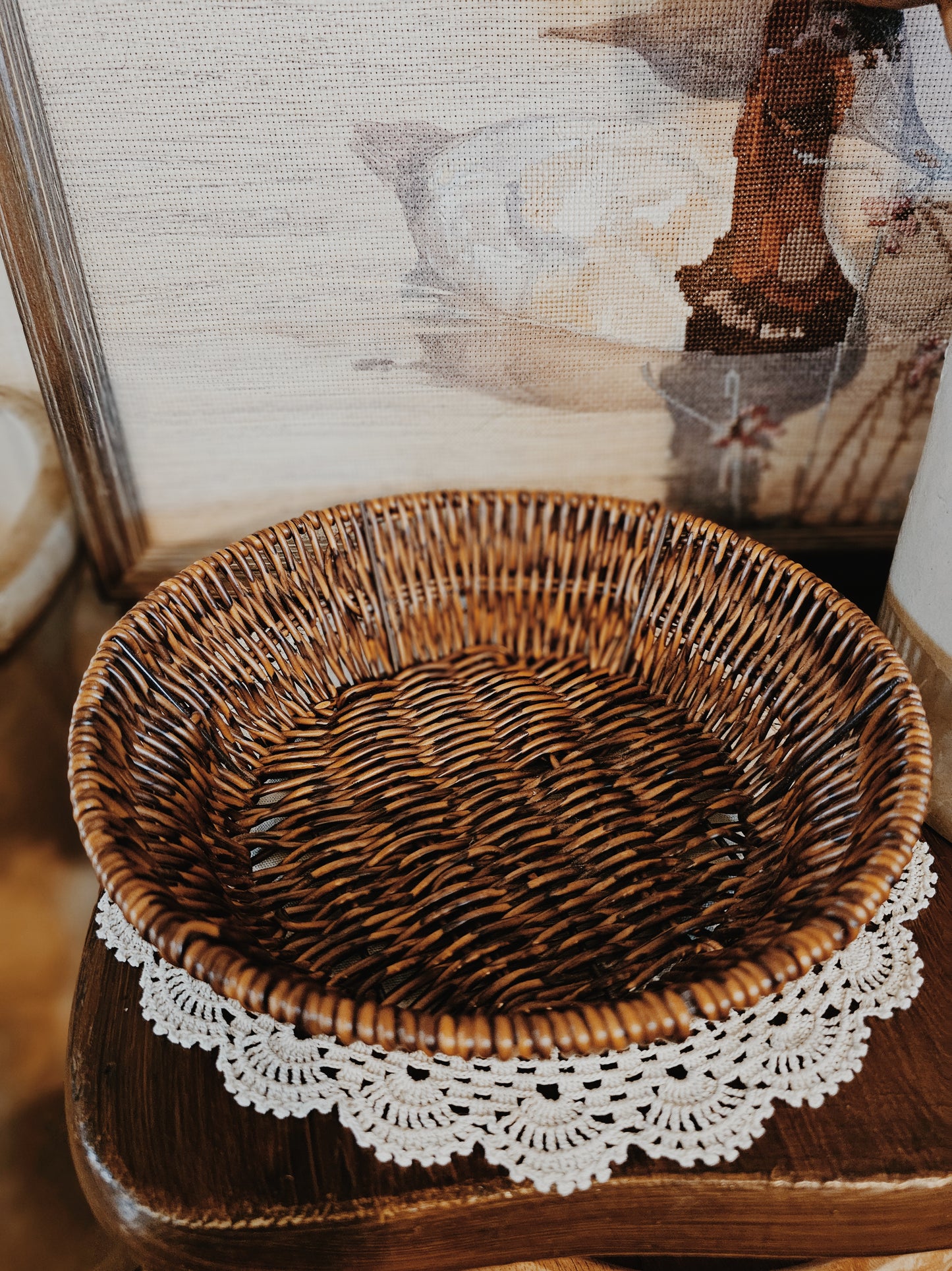 Rattan Decorative Basket