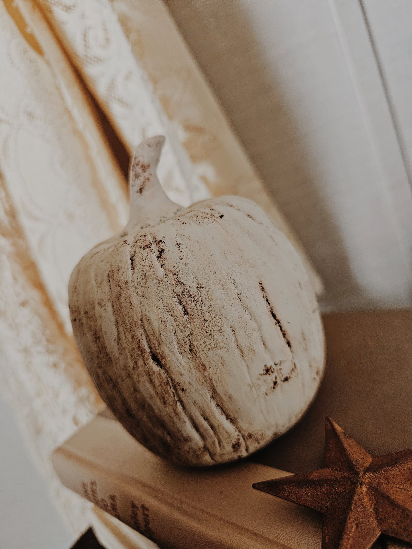 Decorative Rustic Pumpkin